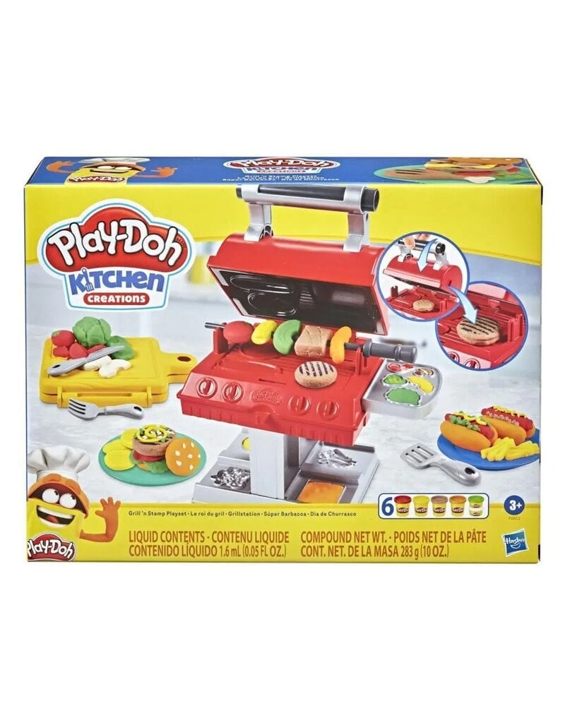 Play-Doh Kitchen Creations Barbecue Grill 'n Stamp Playset