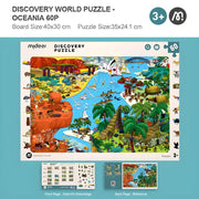 Mideer Discovery Puzzle Big World Small World Oceania