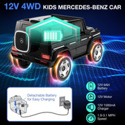 Mercedes-Benz EQG Licensed Ride-On Car (Remote Control)