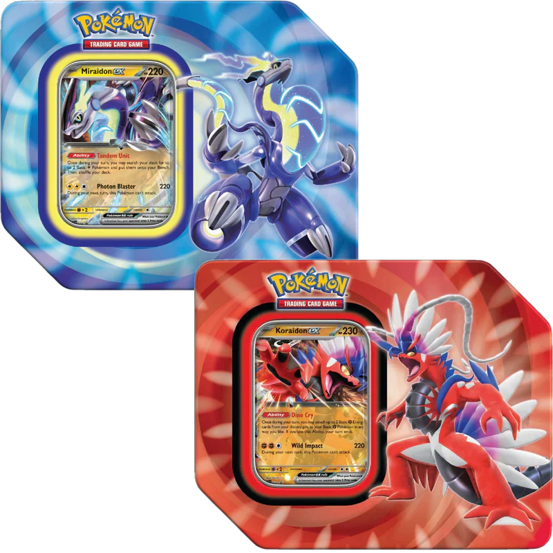 Pokemon Paldea Legends Tin