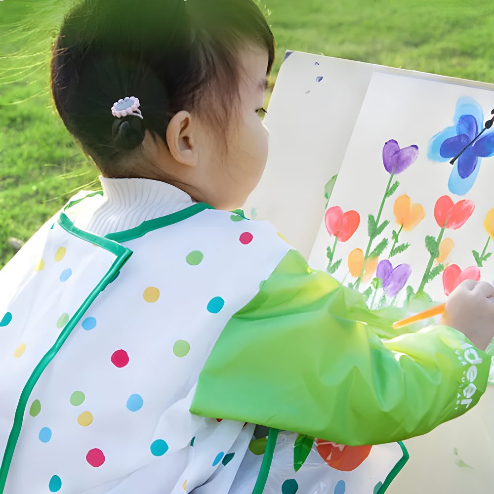 Mideer Finger Paint Waterproof Coat - Very Hungry Caterpillar