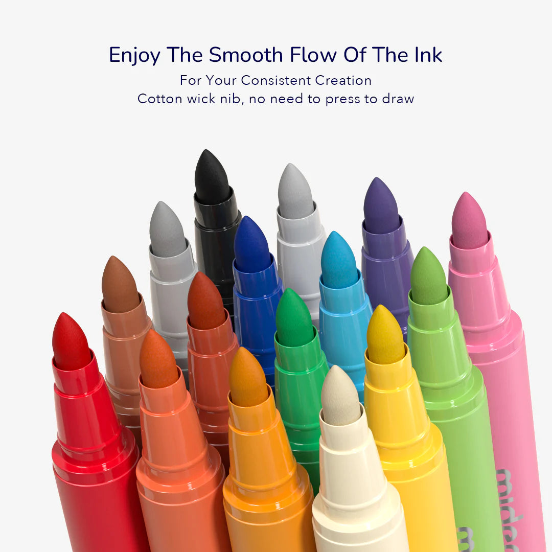 Mideer Versatile Paint Marker Set - 10 Colours