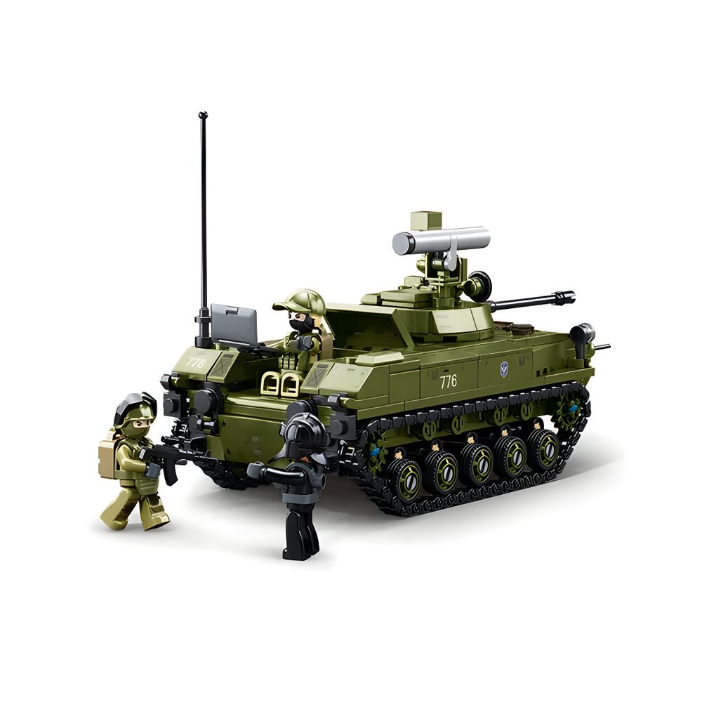 Sluban ModelBricks BMD-2S Airborne Armored Vehicle 2 in 1