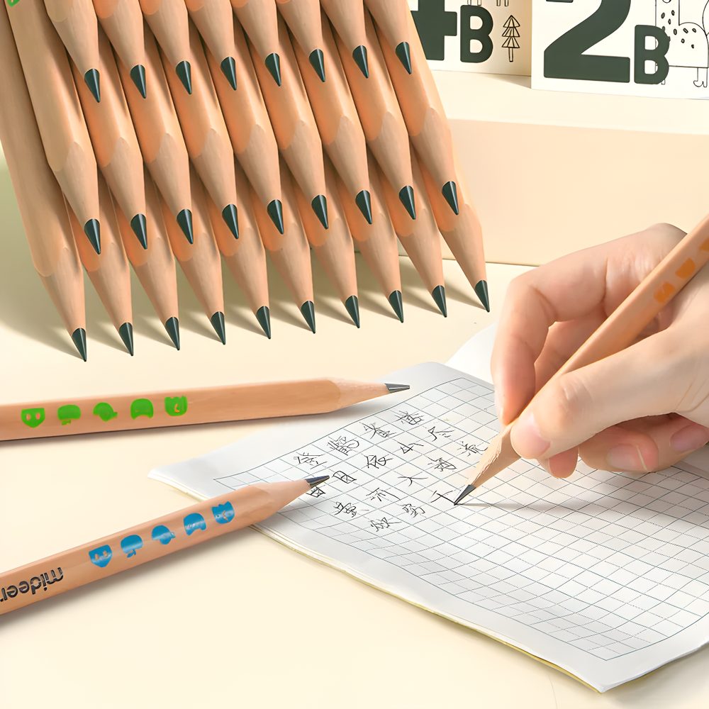Mideer Thick Triangular Pencils 2B Age 4+