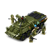 Sluban ModelBricks BTR80AS Infantry Fighting Vehicle 2 in 1