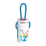Mideer Silky Quick Dry Crayons - 12 Colours - Age 3+