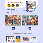 Mideer Level Up Puzzle 8 Magic Book and Fairy Tale