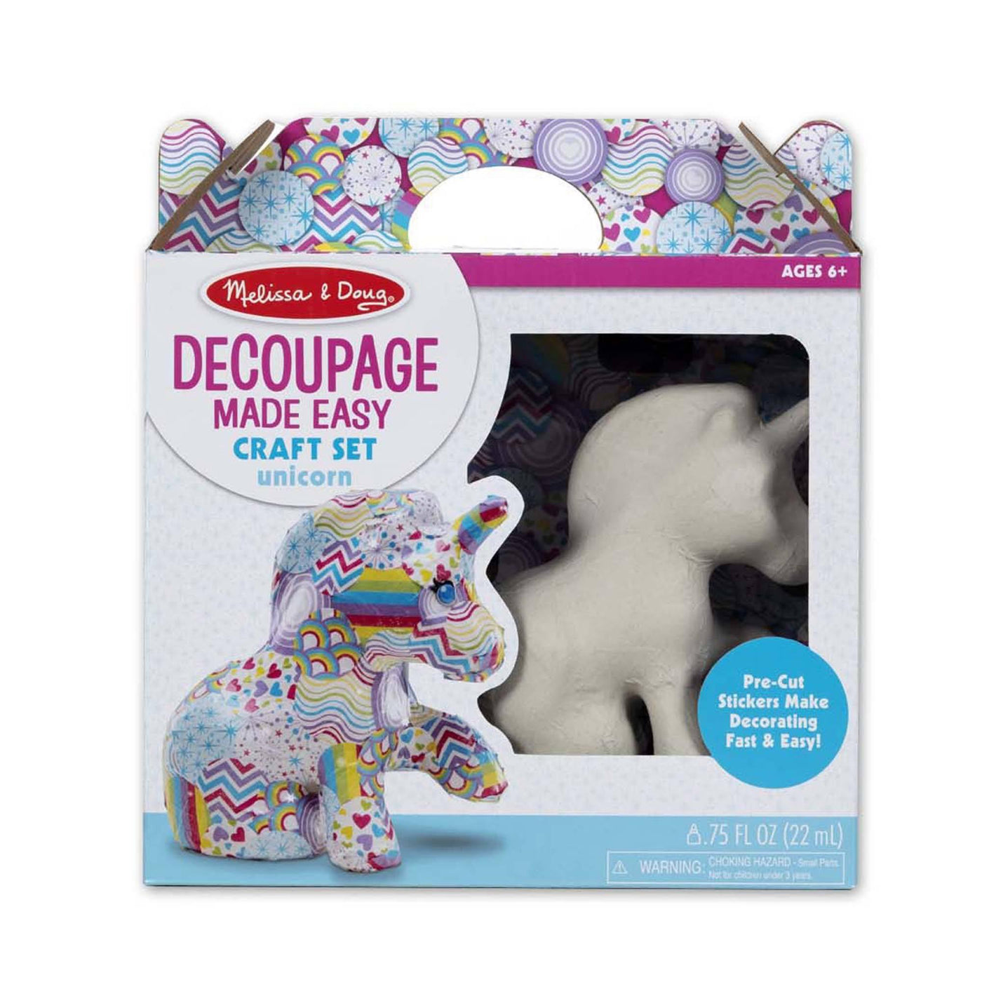 Melissa & Doug Decoupage Made Easy - Unicorn