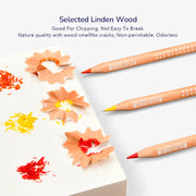 Mideer Vibrant Coloured Pencil Set - 48 Colours