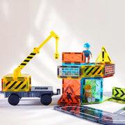 Mideer Colourful Magnetic Tiles: Little Architect