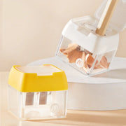 Mideer Three-Hole Pencil Sharpener, Turmeric Yellow