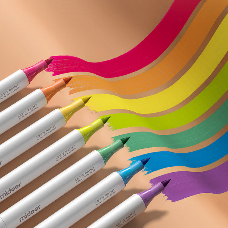 Mideer Dual Tip Markers (60 Colours)