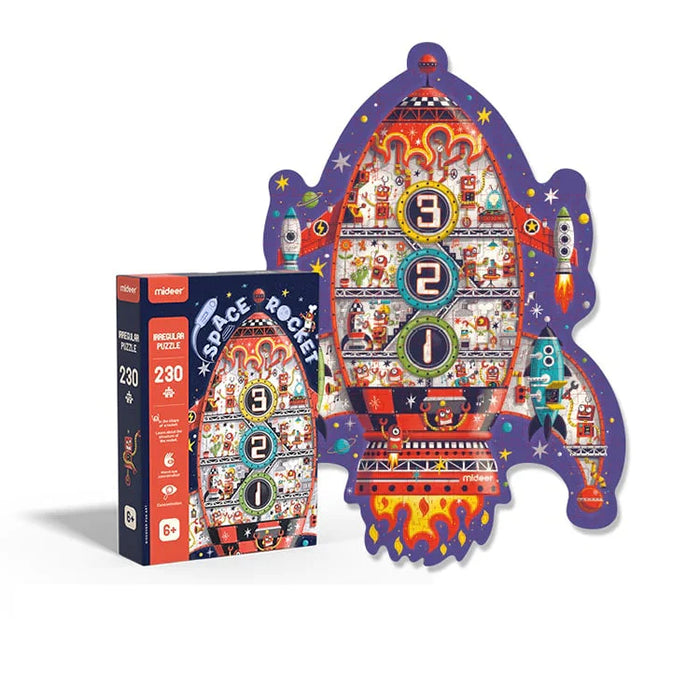 MiDeer Irregular Puzzle, Space Rocket