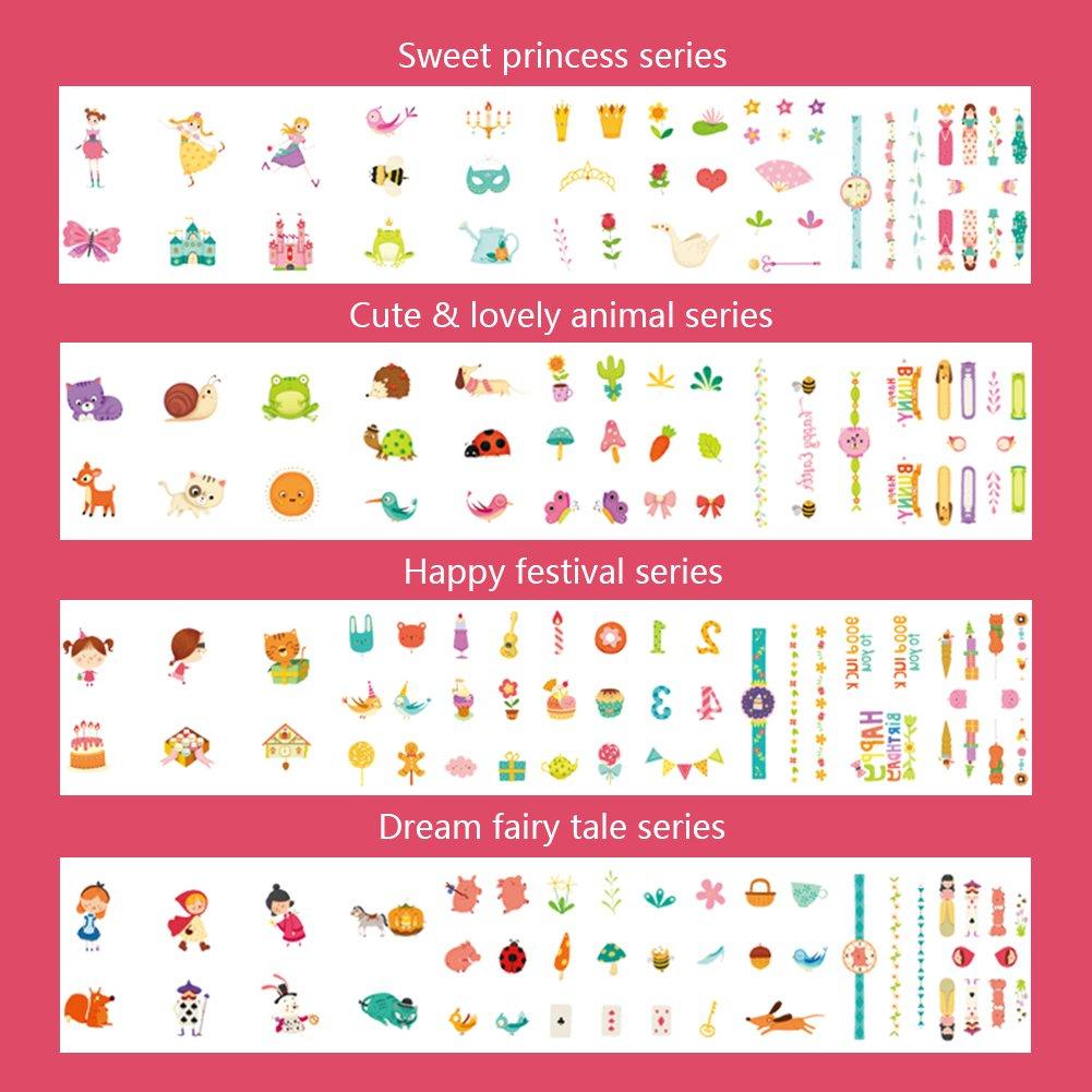 Mideer Temporary Tattoos: Colourful Garden