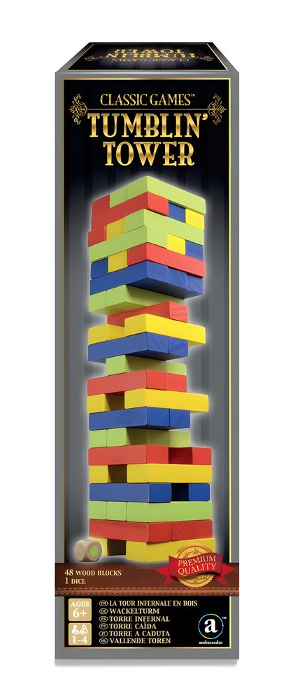 Ambassador Classic Games Tumblin’ Tower Coloured