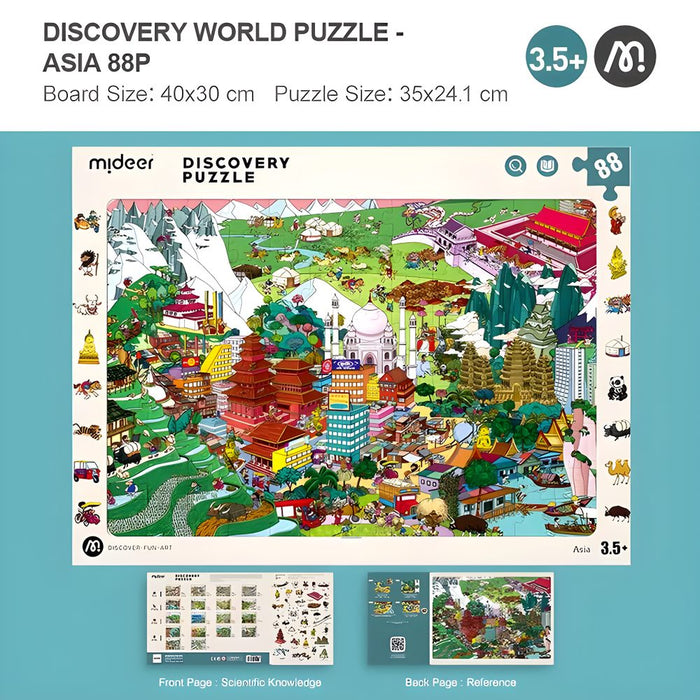 Mideer Discovery Puzzle Big World Small World