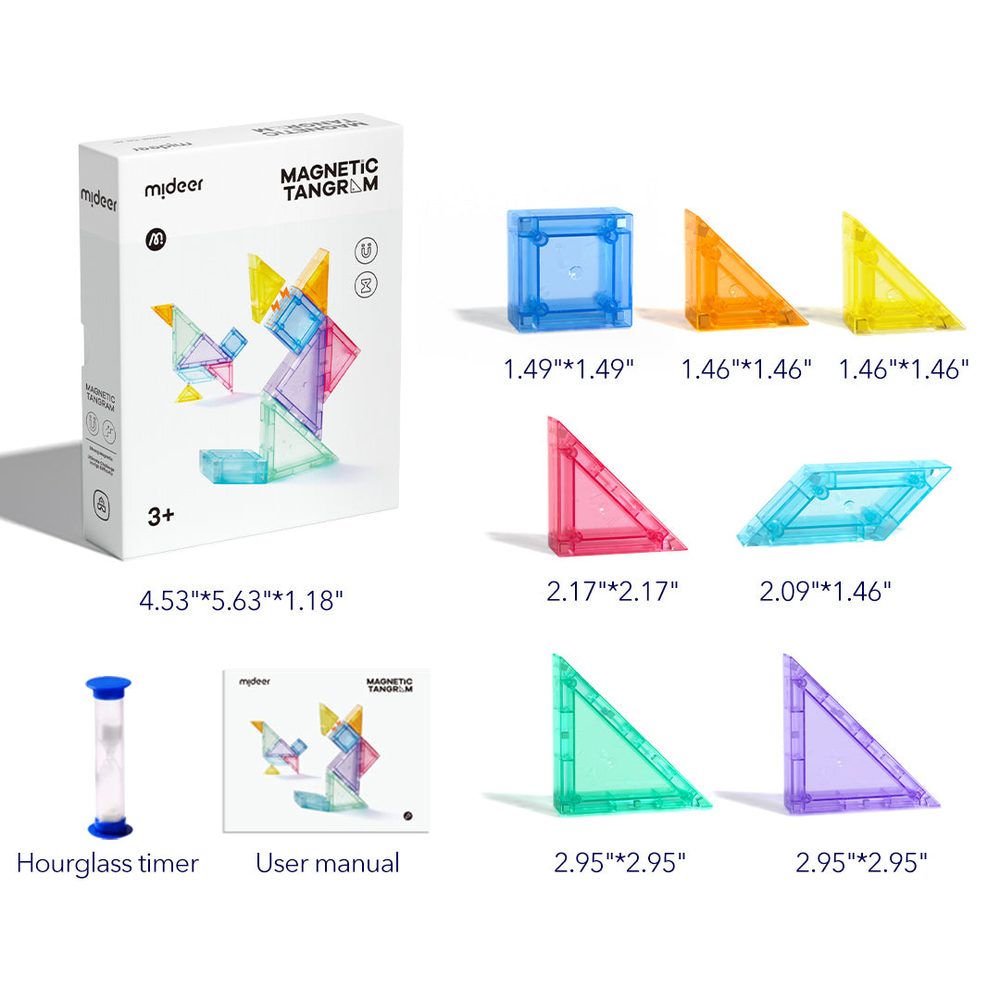 Mideer Magnetic Tangram