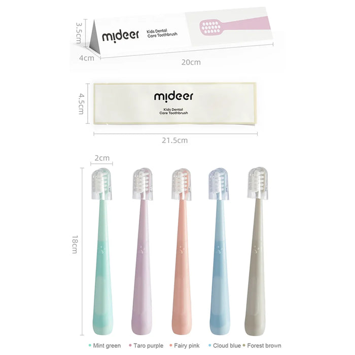 Mideer Kids Dental Care Toothbrush Fairy Pink Age 3+