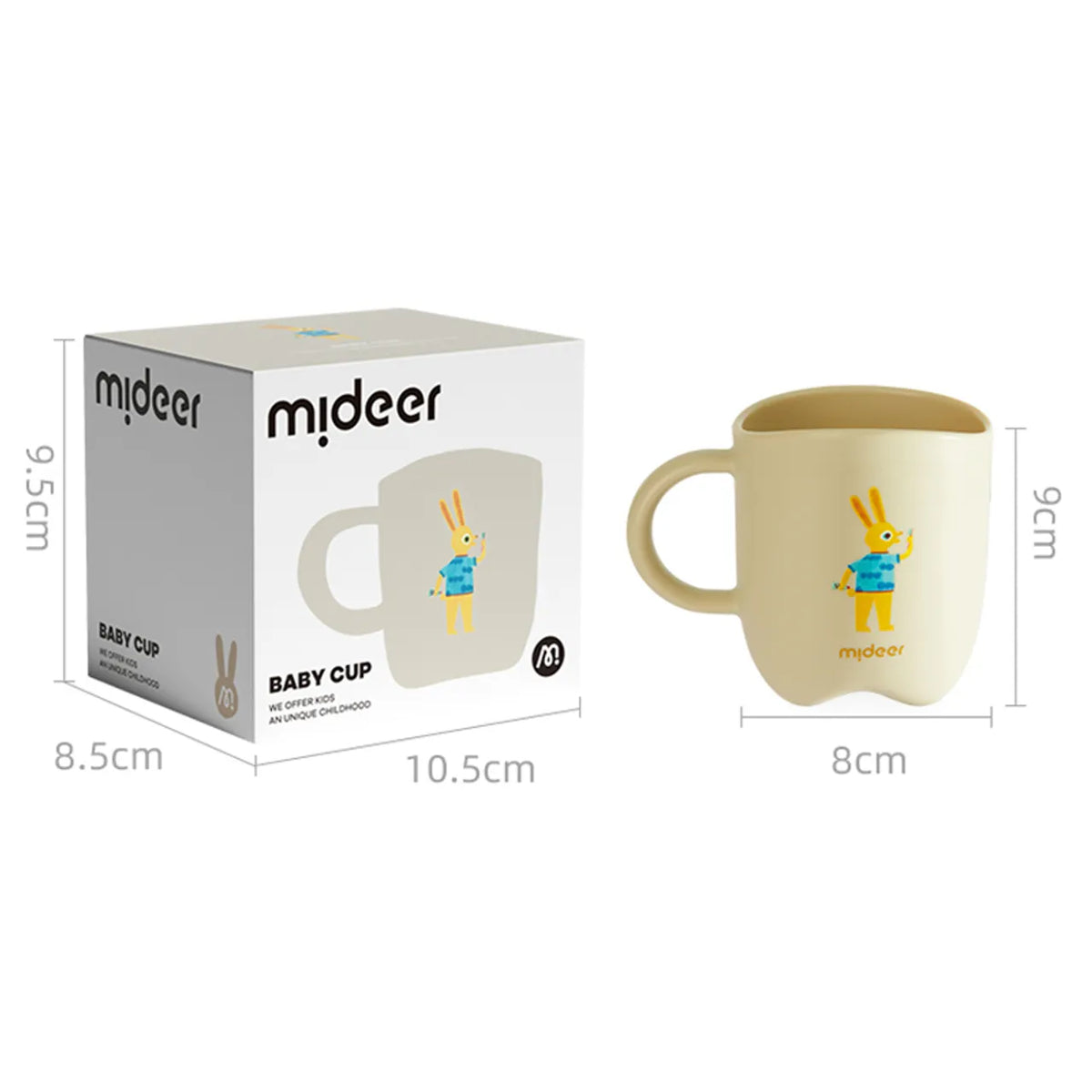 Mideer Kids Toothbrush Cup - Forest Brown