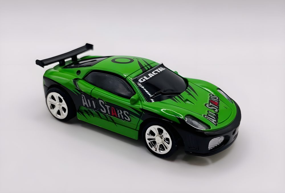 RC Mini Racing Car - Green Rechargeable