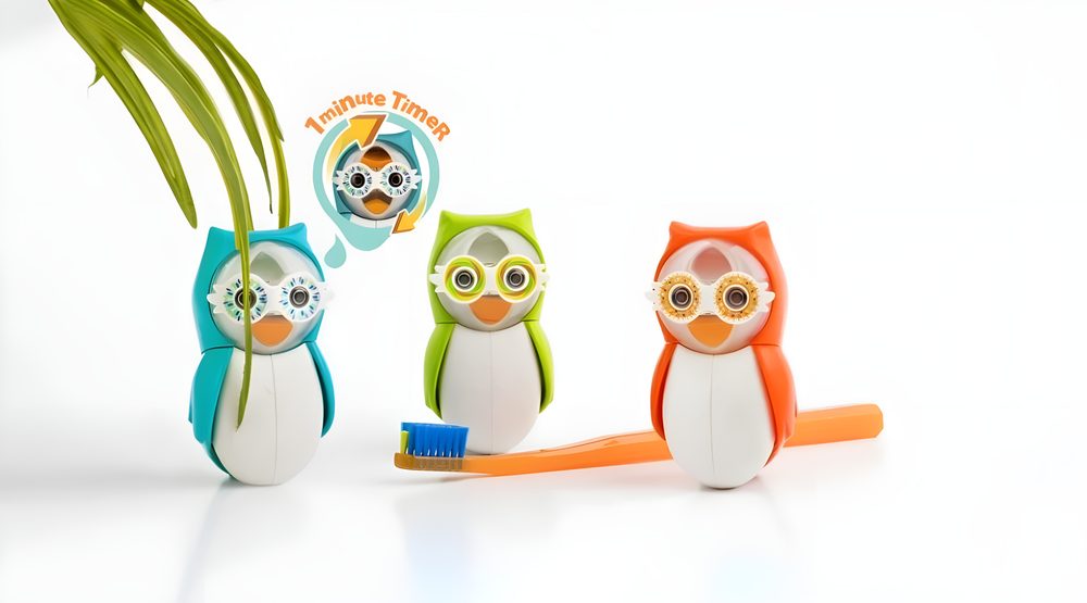 Flipper Toothbrush Cover - Owl
