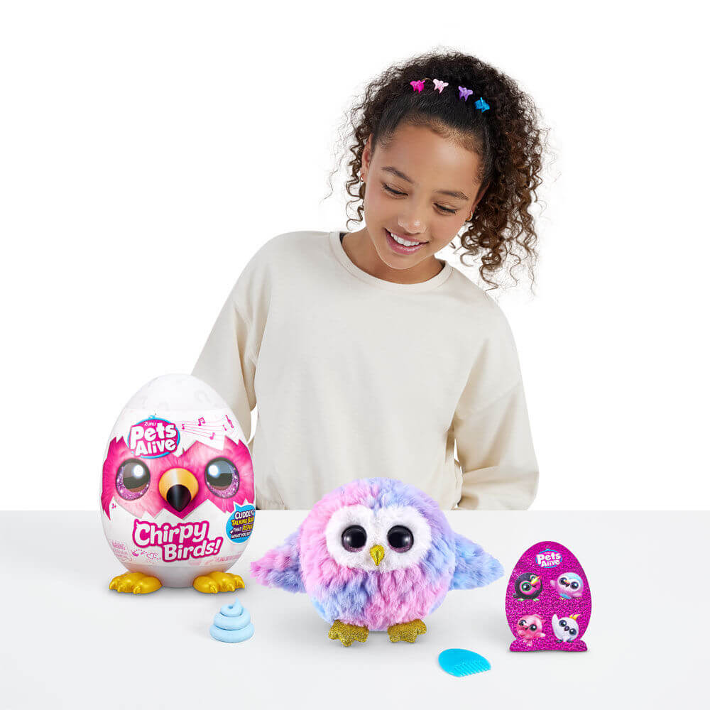 Pets Alive Chirpy Birds Interactive Plush (Series 1)