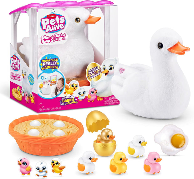 Pets Alive Mama Duck & Baby Surprise