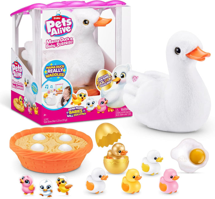 Pets Alive Mama Duck & Baby Surprise