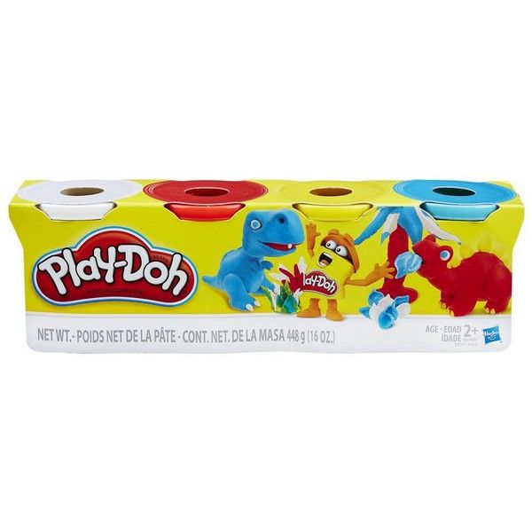 Play-Doh Classic Colour Set (4 Cans)