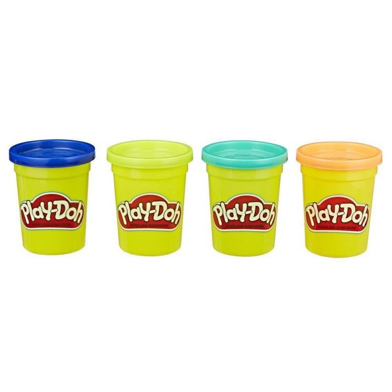 Play-Doh Wild Colour Set (4 Cans)