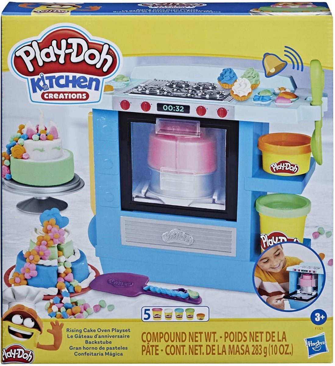 Play-Doh Kitchen Creations Rising Cake Oven Playset