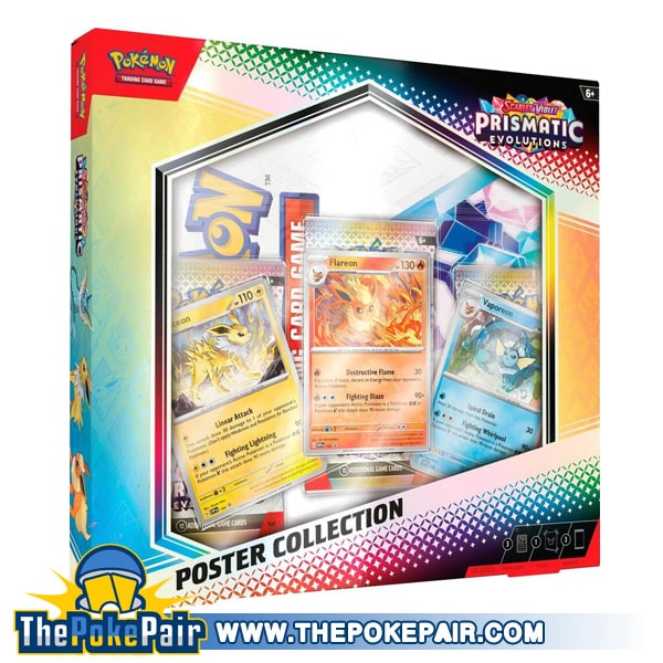 Pokemon TCG Surging Sparks Poster Collection