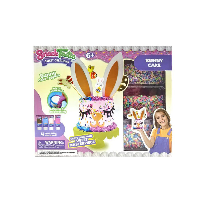 Snacktastic Easter Bunny Cake