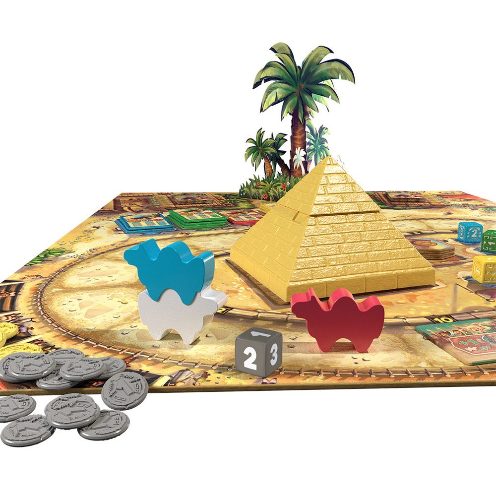 Camel Up, Fun Camel Racing Board Game for Family & Friends