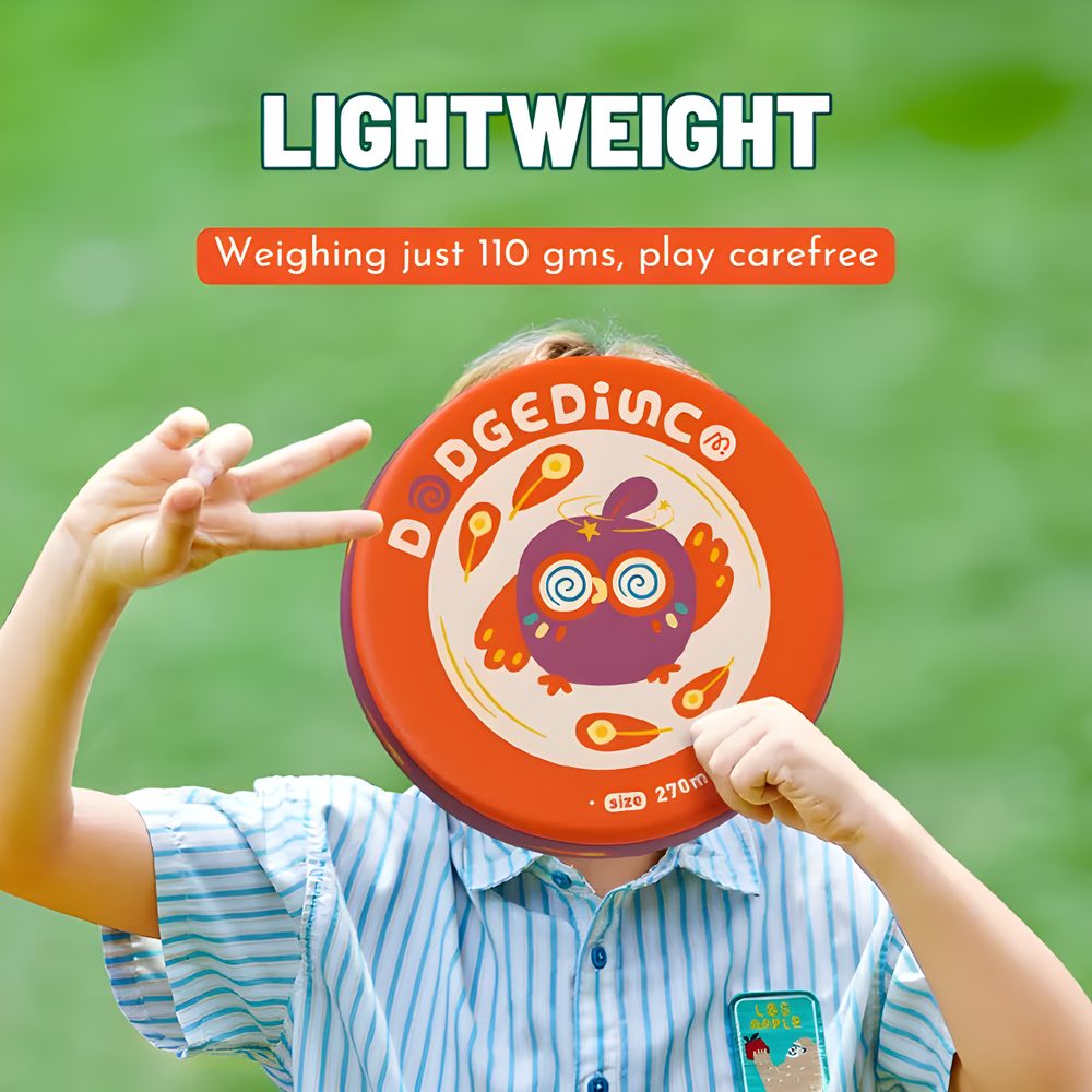 Mideer Pro Dodge Disc Sporty Bird Outdoor Toy Red