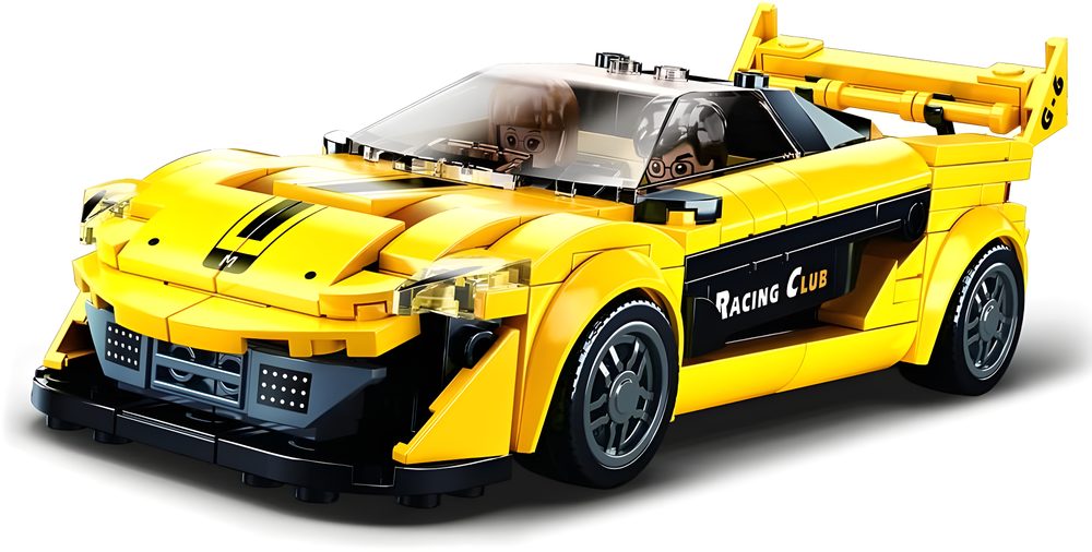 Sluban Racing Car Model Bricks Set
