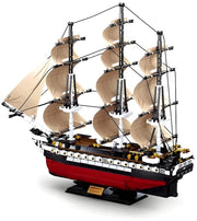 Sluban USS Constitution Frigate Building Model
