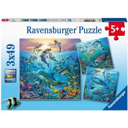 Ravensburger Ocean Life Puzzle 3 x 49 Pieces