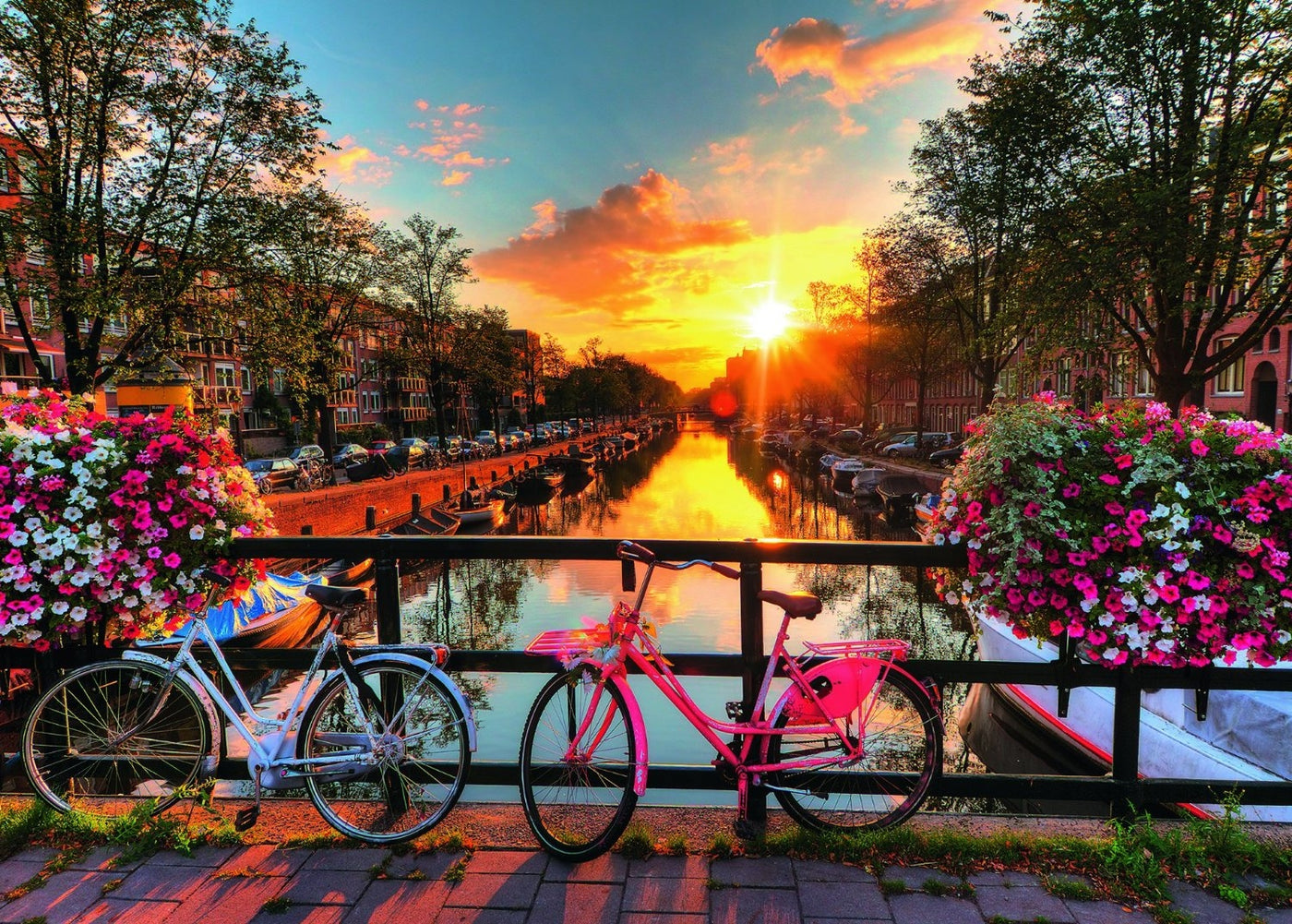 Ravensburger Bicycles in Amsterdam 1000 Piece Puzzle