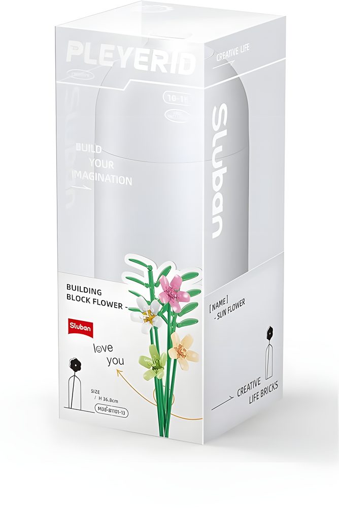 Sluban Pleyerid Freesia Building Blocks