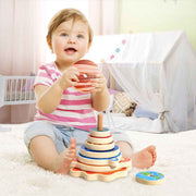 Mideer Stacking Wooden Toy Planets Age 1+