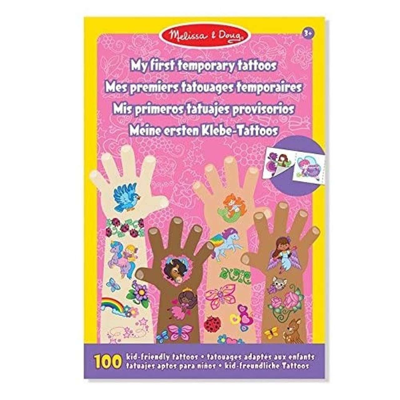 My First Temporary Tattoos: Pink