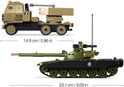 Sluban Army Operation Hunt and Eliminate Building Set