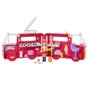 Chelsea Fire Engine Playset with Doll, Puppy & Accessories