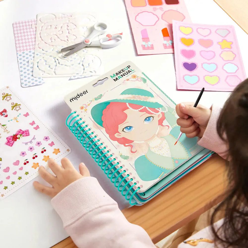 Mideer Make Up Manual Lady Tea Party Arts & Crafts Book
