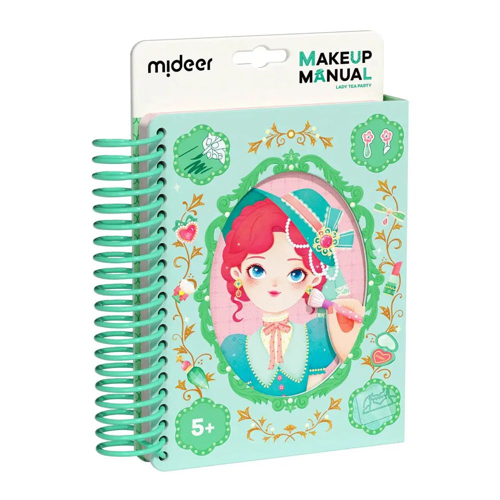 Mideer Make Up Manual Lady Tea Party Arts & Crafts Book