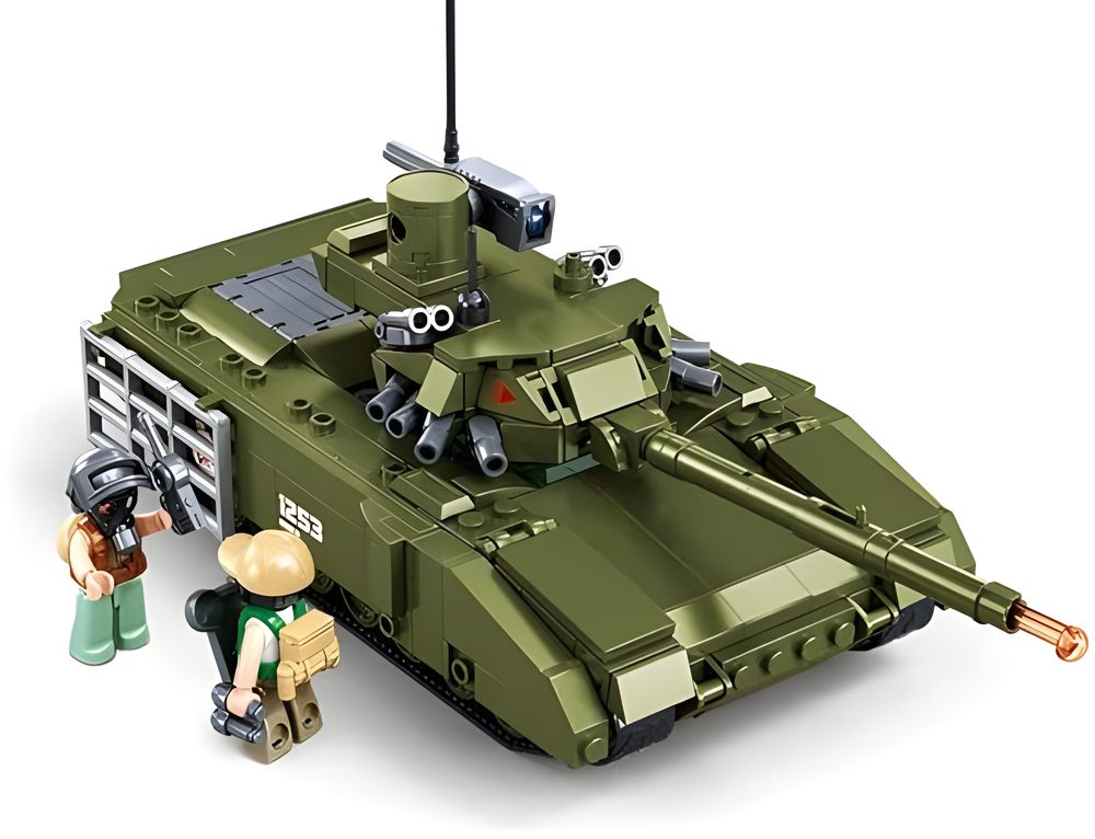 Sluban Army T14S Armata Tank Building Set