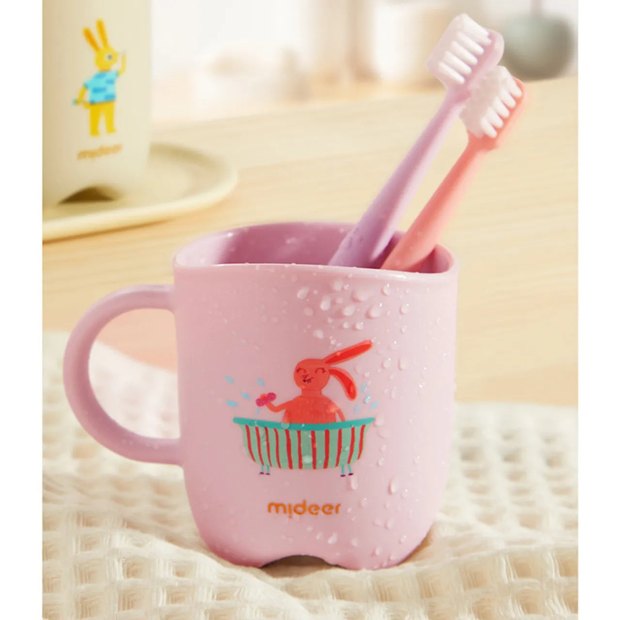 Mideer Kids Toothbrush Cup - Taro Purple - Age 2+