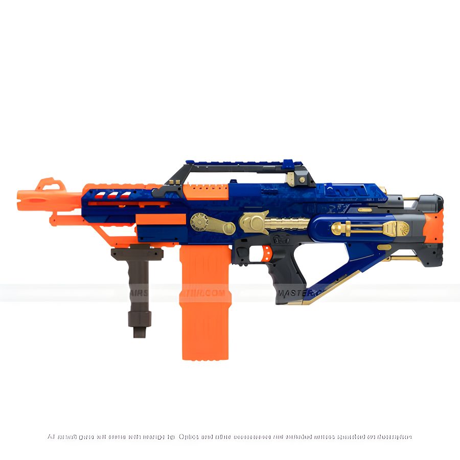 Blaze Storm Full Automatic Soft Bullet Gun With Bullets