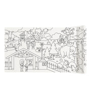 Mideer Adhesive Coloring Scroll The Magic Zoo